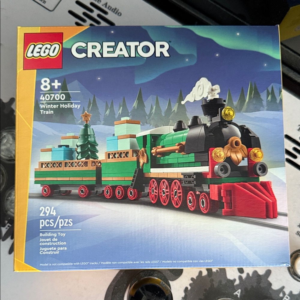 LEGO Creator Holiday Train Set with Red and Green